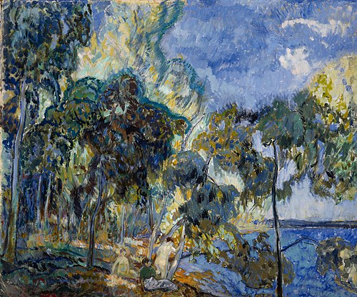 Landscape in Korpilahti, 1913, Yrjö Aleksander Ollila