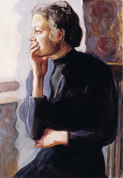 At the Window, 1909, Yrjö Ollila