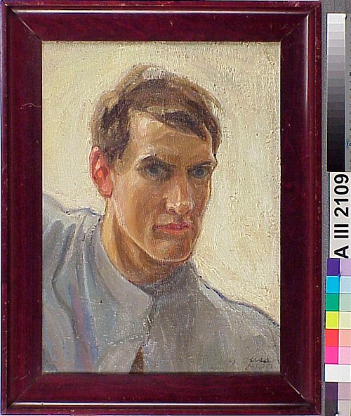 Self-Portrait, 1909, Yrjö Ollila