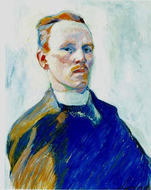 Self Portrait, 1912, Yrjö Ollila