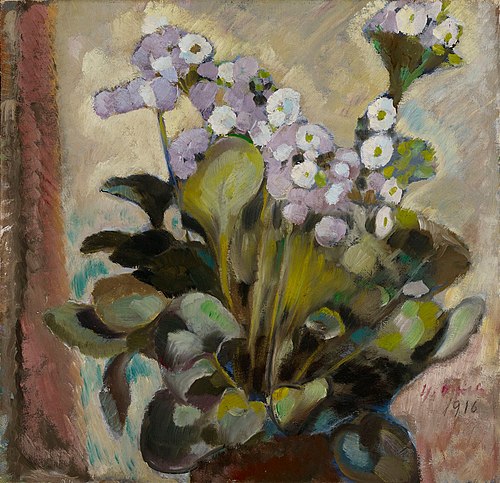 Kukkia ruukussa, 1916, Yrjö Ollila