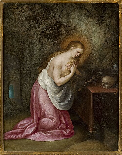 Mary Magdalene repenting, , Frans II Francken