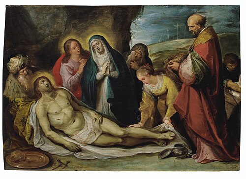 The Lamentation, , Frans II Francken