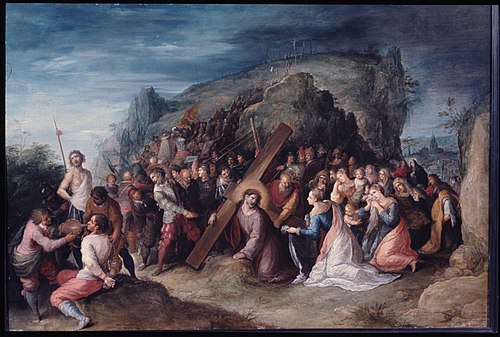 Road to Calvary, 1617, Frans II Francken