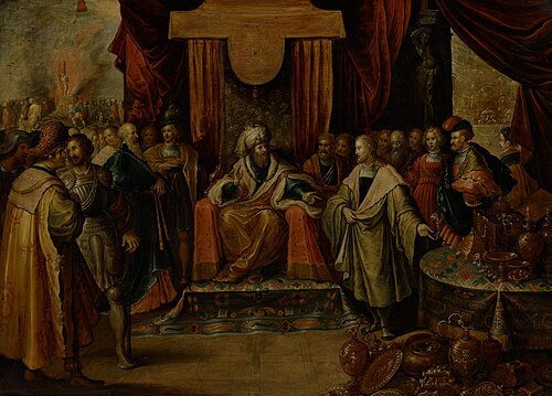 Solon und Krösus, 1630, Frans II Francken