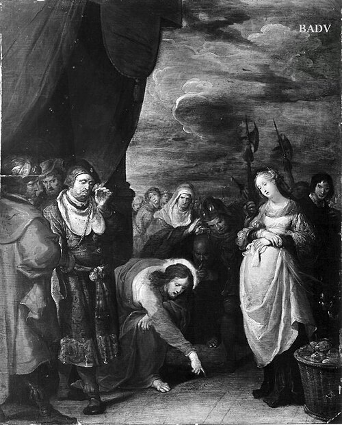 Christus und die Ehebrecherin, 1606, Frans II Francken
