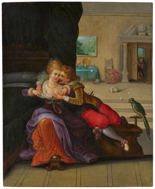 Le sentiment, 1700, Frans II Francken