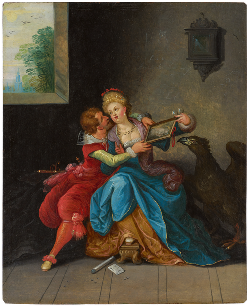Le visage, 1700, Frans II Francken
