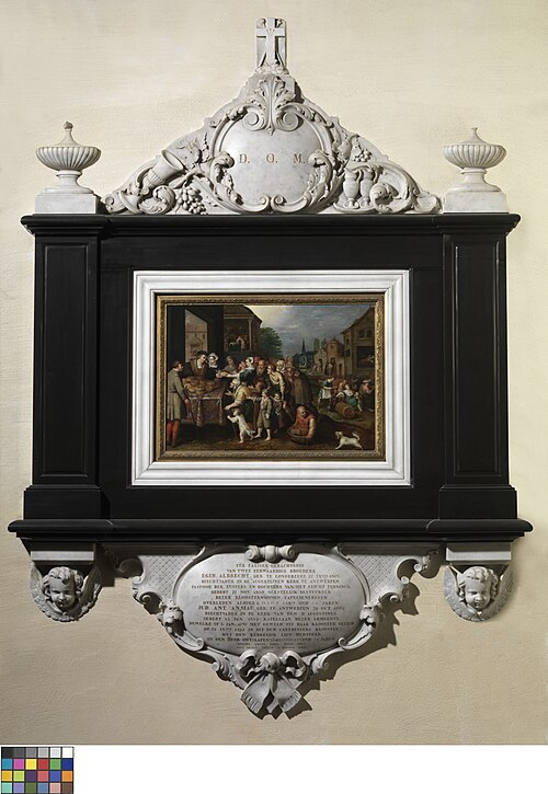 The Seven Works of Mercy, , Frans II Francken
