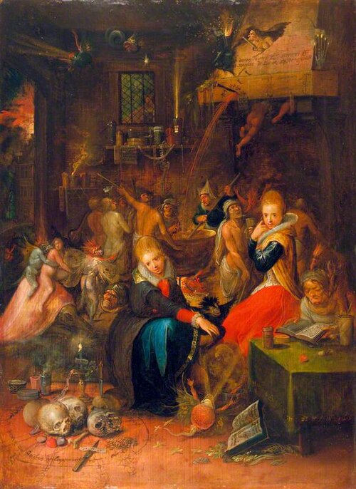 Witches' Sabbath, 1606, Frans II Francken
