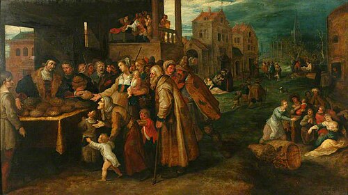 The Seven Works of Mercy, 1611, Frans II Francken