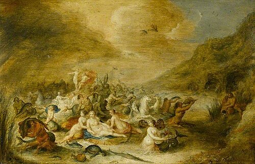 The Triumph of Amphitrite, , Frans II Francken