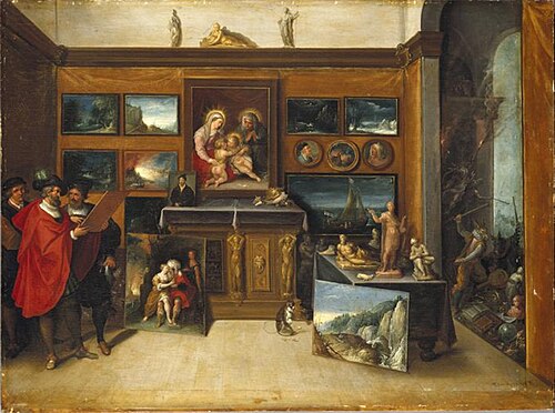 Picture gallery, 1650, Frans II Francken