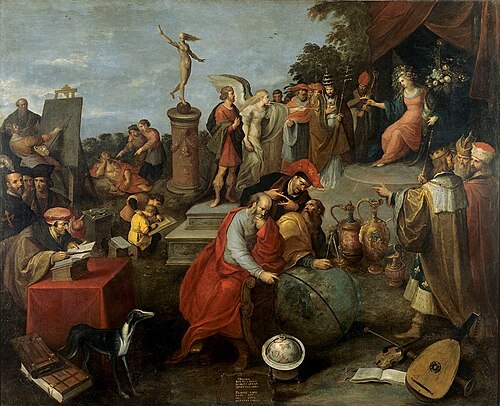 Allegory of opportunity (Occasio), 1627, Frans II Francken