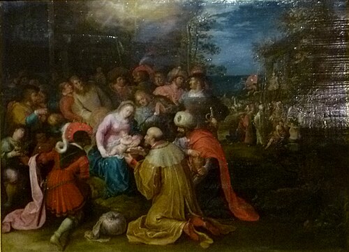 Anbetung der Könige, 1650, Frans II Francken