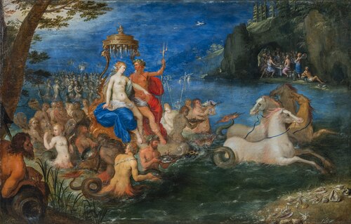 Neptune and Amphitrite, 1640, Frans II Francken