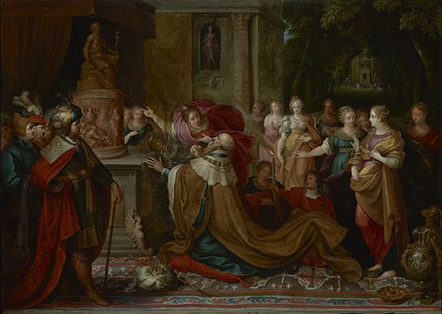 The Idolatry of Solomon, 1622, Frans II Francken