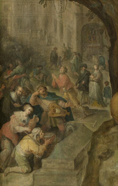 Miraculous Events at the Grave of Saint Bruno the Carthuisian, 1630, Frans II Francken
