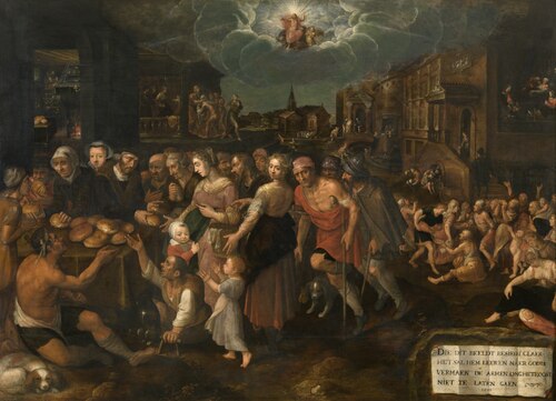 The Acts of Mercy, 1608, Frans II Francken