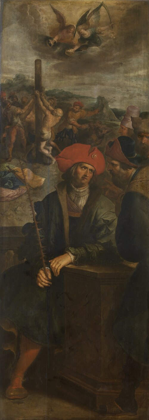 Flogging of the Four crowned, 1624, Frans II Francken