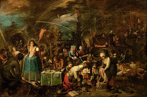 Le Sabbat des sorcières, 1607, Frans II Francken