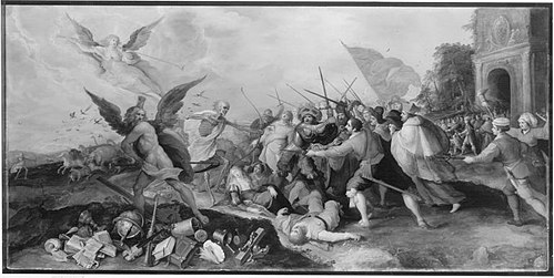 Le Combat du Temps contre la Mort, 1625, Frans II Francken