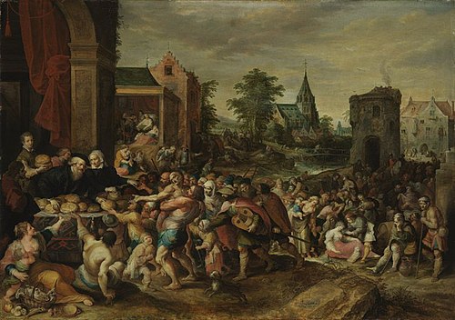 Sieben Werke der Barmherzigkeit, 1630, Frans II Francken