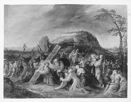 Kreuztragung Christi, , Frans II Francken