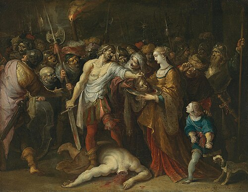Salome empfängt das Haupt Johannes des Täufers, 1630, Frans II Francken
