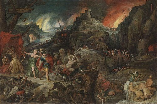 Aeneas in der Unterwelt, 1600, Frans II Francken
