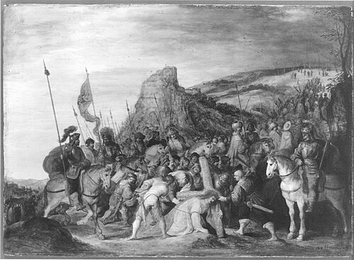 Christ on the road to Calvary, 1611, Frans II Francken