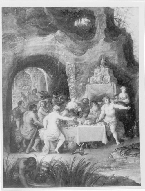 Göttermahl (zugeschrieben), 1611, Frans II Francken