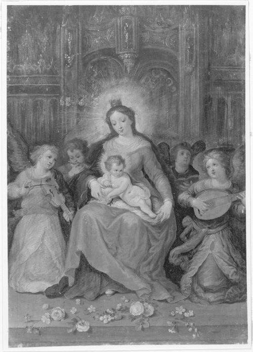 Madonna mit musizierenden Engeln, 1611, Frans II Francken