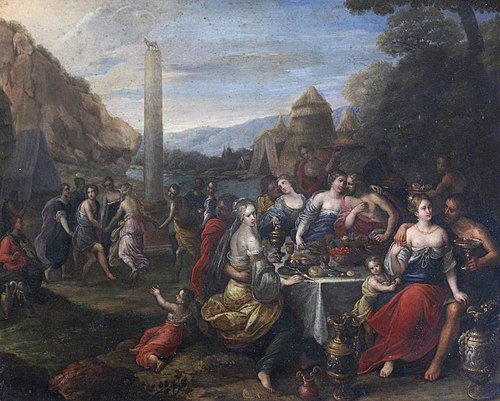 Worship of the Golden Calf, 1634, Frans Francken the Younger