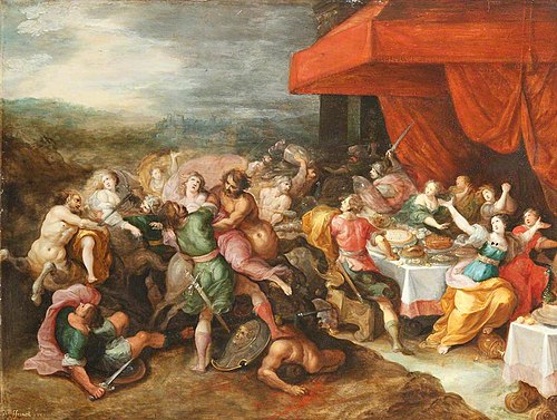 The Rape of Hippodamia, 1621, Frans II Francken