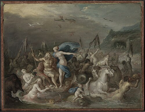 The Triumph of Neptune and Amphitrite, 1630, Frans II Francken