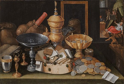 Allegory of Worldly Riches, 1600, Frans II Francken