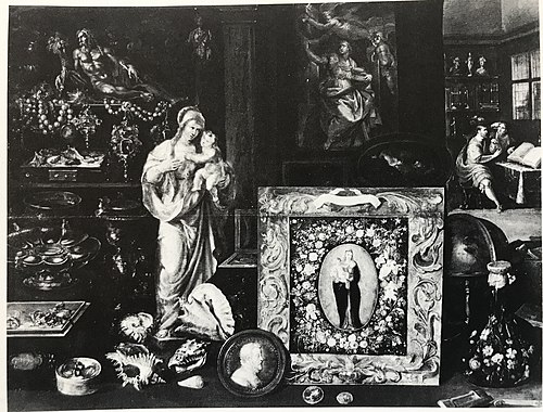 Cabinet of Curiosities, 1615, Frans Francken the Younger