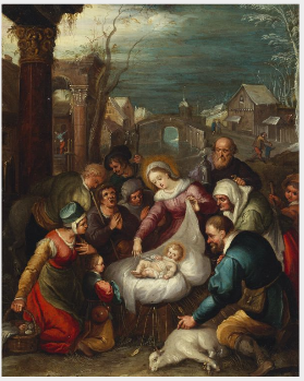 The Adoration of the Shepherds, 1615, Frans II Francken