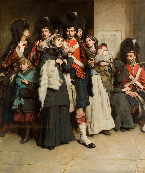 Ordered to the Front, 1880, Frank Holl
