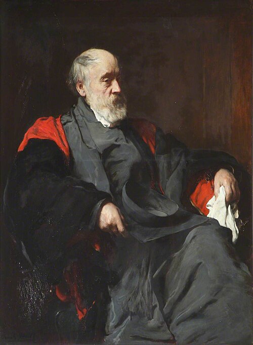Eward Hartopp Cradock, DD, Principal (1853–1886), 1880, Frank Holl