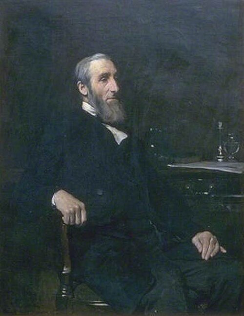 William Isaac Palmer (1824–1893), JP, 1885, Frank Holl