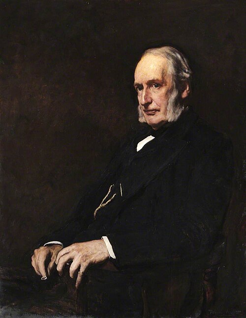 Sir George Johnson (1818–1896), 1888, Francis Montague Holl