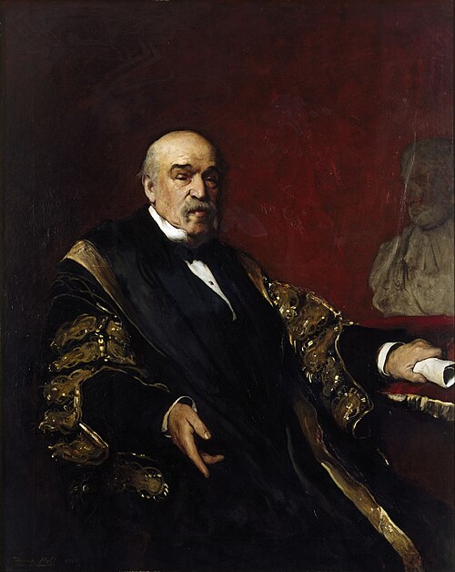 Sir William Jenner (1815–1898), 1st Bt, 1888, Frank Holl