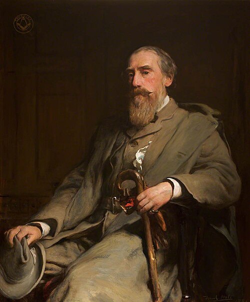 The 3rd Lord de Tabley (1835–1895), , Frank Holl