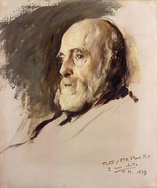 Paul Falconer Poole, 1879, Francis Montague Holl