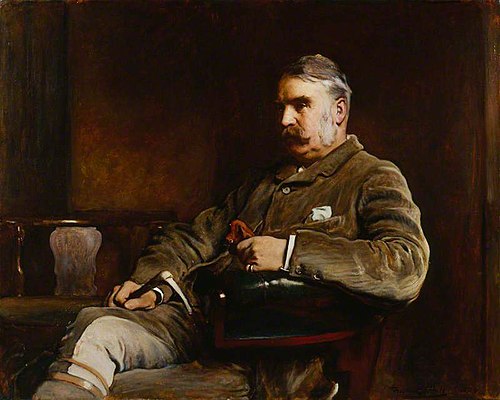 Sir William Schwenck Gilbert, 1886, Francis Montague Holl