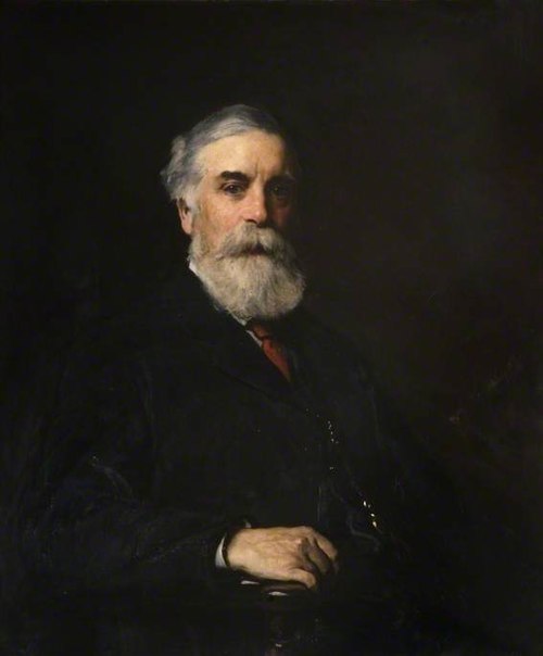 Portrait of Sir Thomas Martineau (1828-1893), 1887, Frank Holl