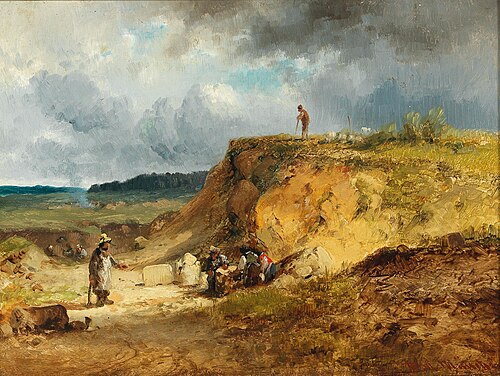 Quarry near Polling, 1887, Anton Doll
