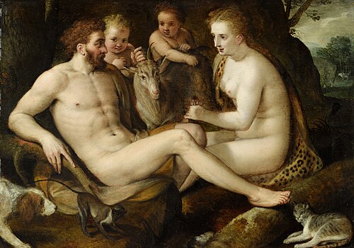 Adam and Eve, 1570, Frans Pourbus l'Ancien